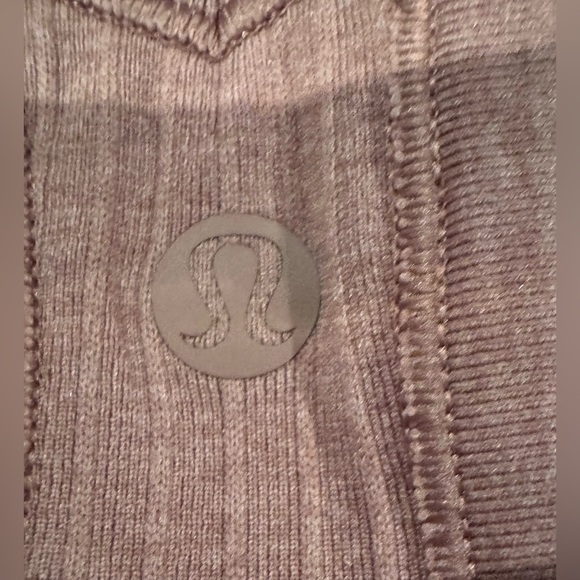 Lululemon Tan Ribbed Tank Top - Picture 3 of 4